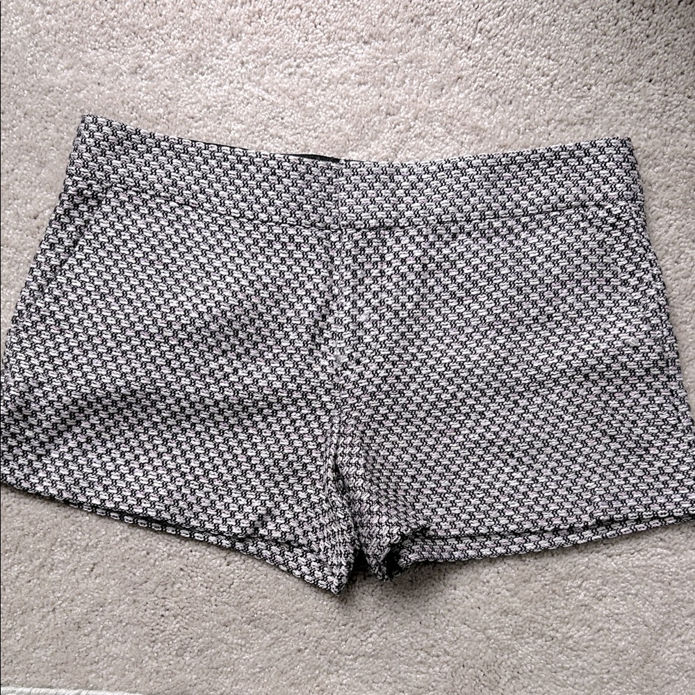 Club Monaco Black, pink and White Shorts